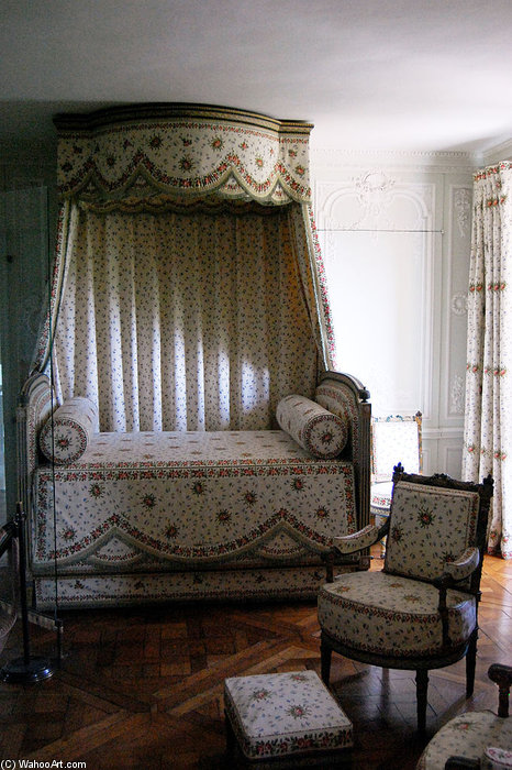 Bedroom Of Marie-antoinette Of Austria, With The Bed — Georges Jacob