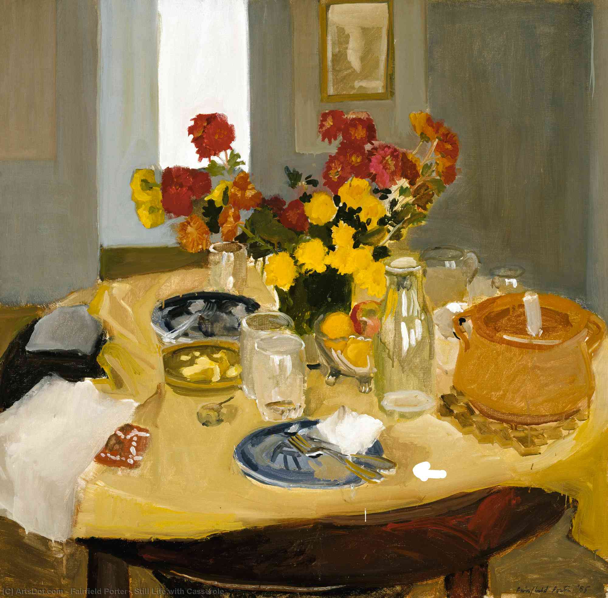Still Life With Casserole — Fairfield Porter