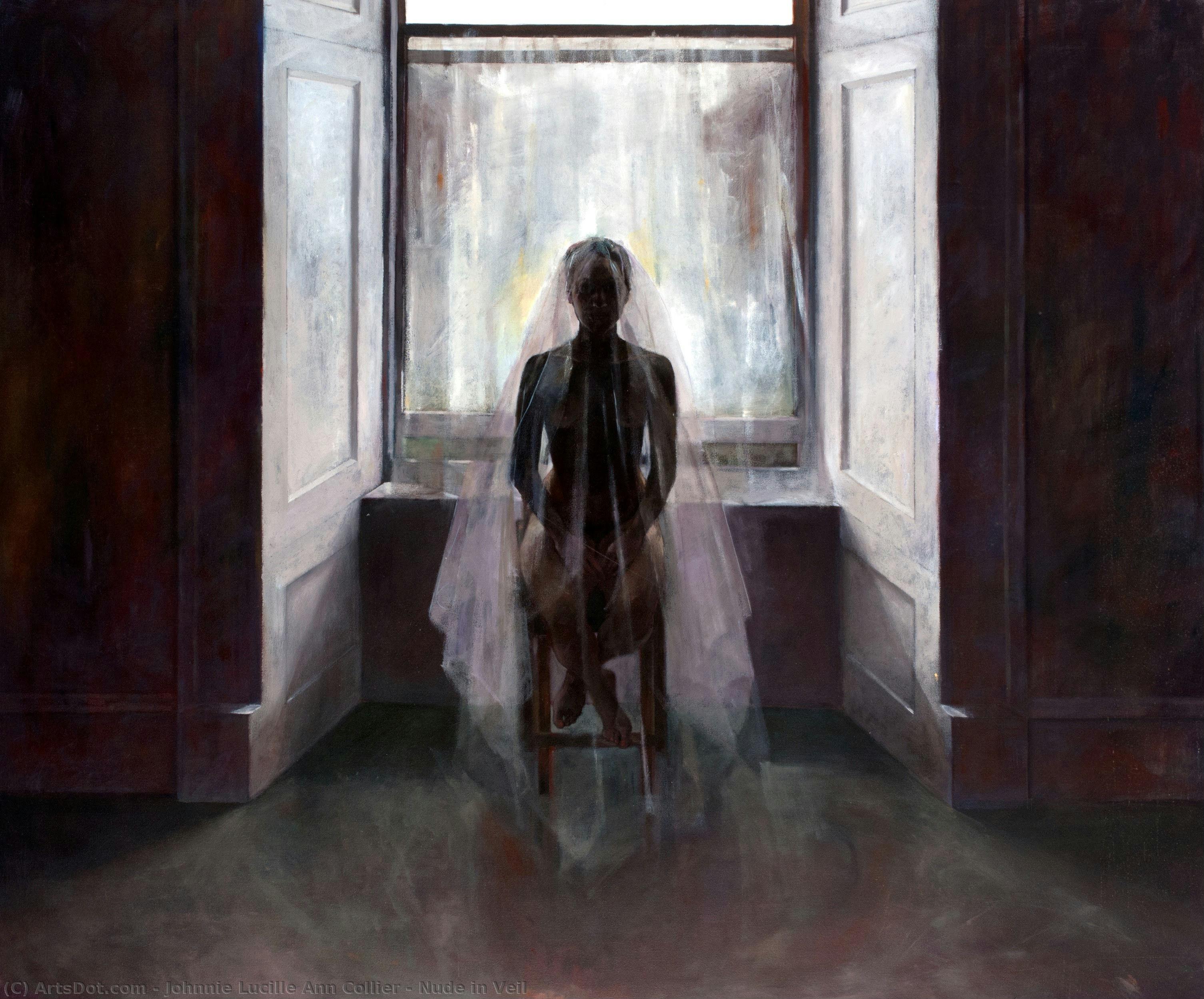 Nude In Veil — Johnnie Lucille Ann Collier