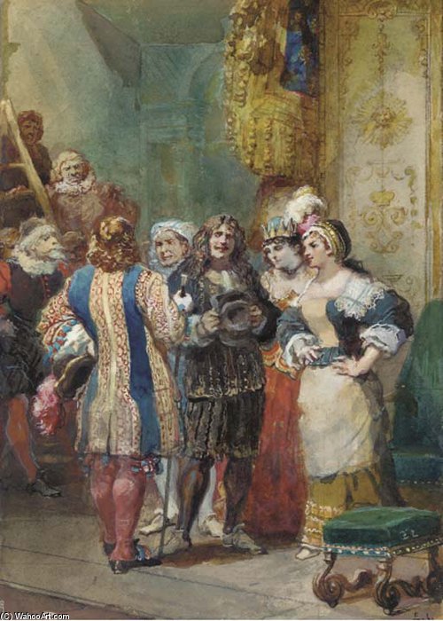 The Imprint Of Versailles — Eugene Louis Lami