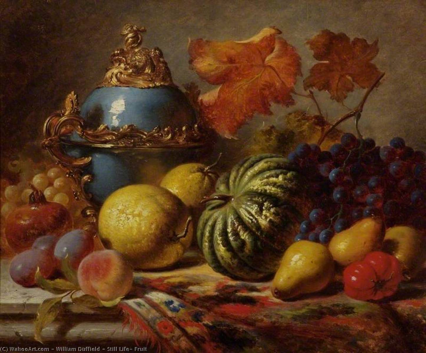Still Life, Fruit — William Duffield