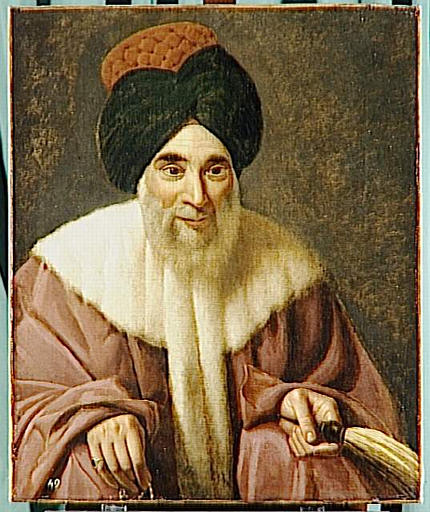 Portrait Du Cheikh Aboul Anouar Al Sadate, Vice Président Du Diwan Du Caire ( Après1817) — Rigo Michel