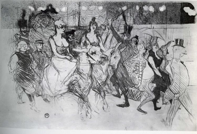 Gala At The Moulin Rouge — Henri De Toulouse-lautrec