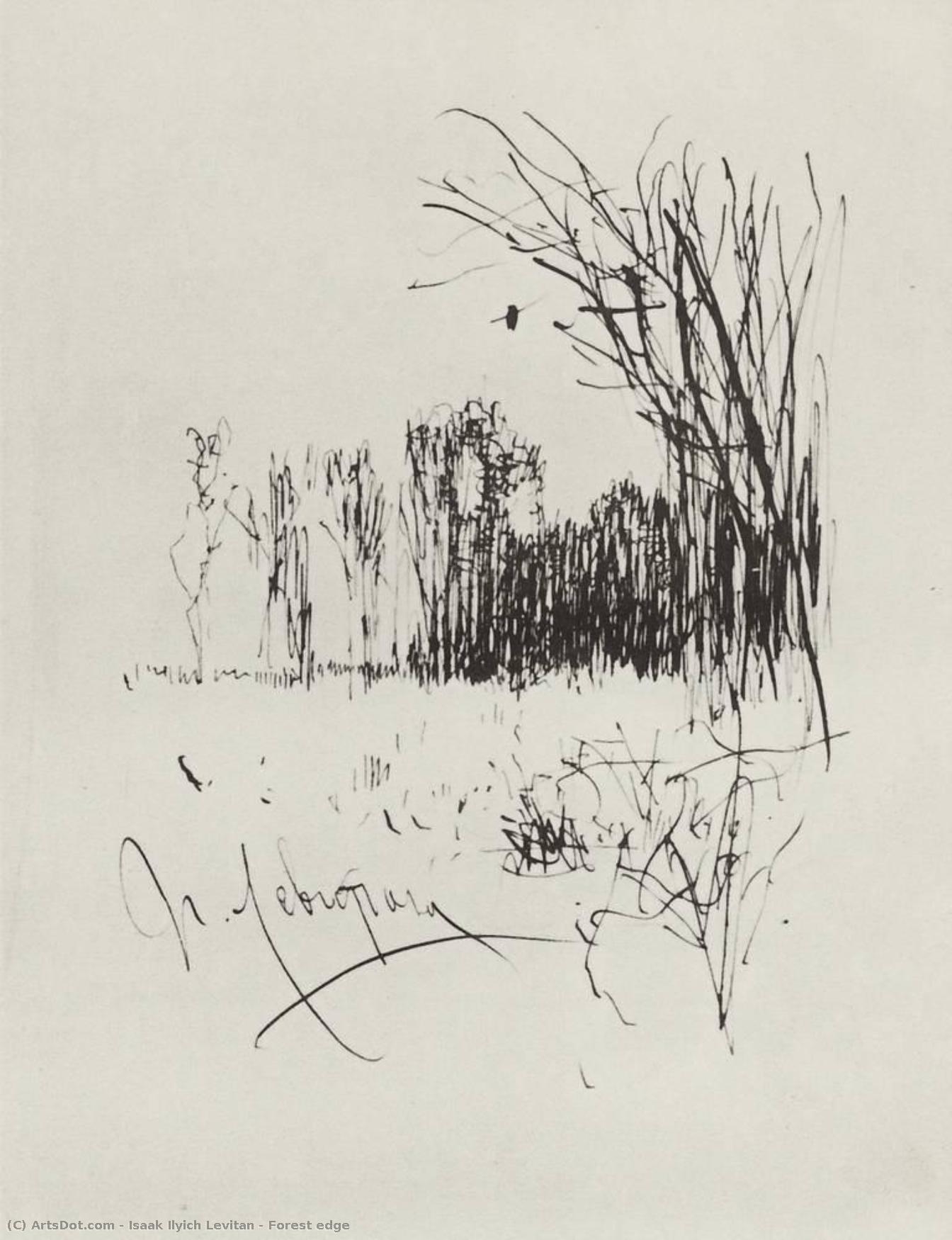 Forest Edge — Isaak Ilyich Levitan