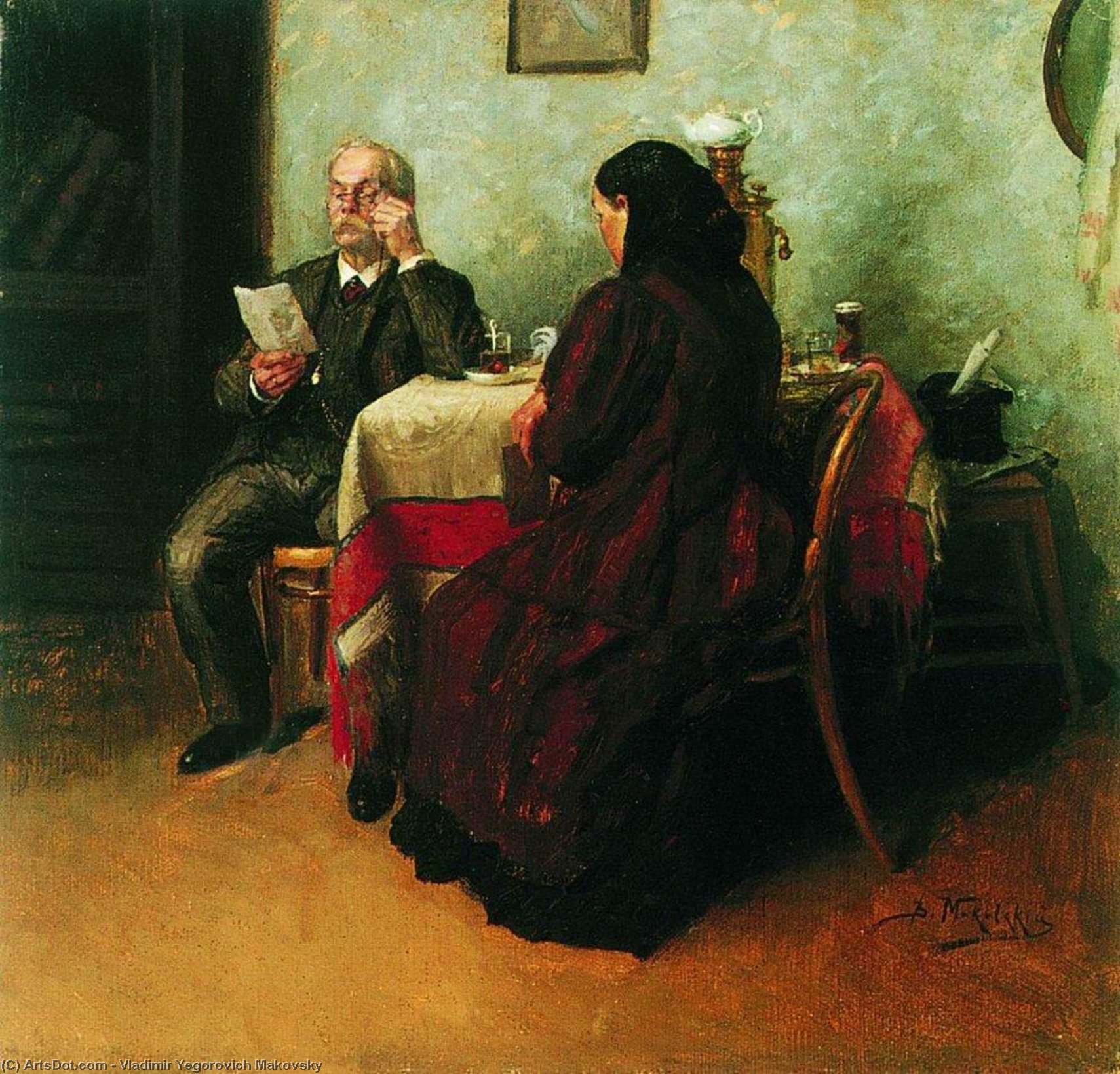 A Letter — Wladimir Jegorowitsch Makowski