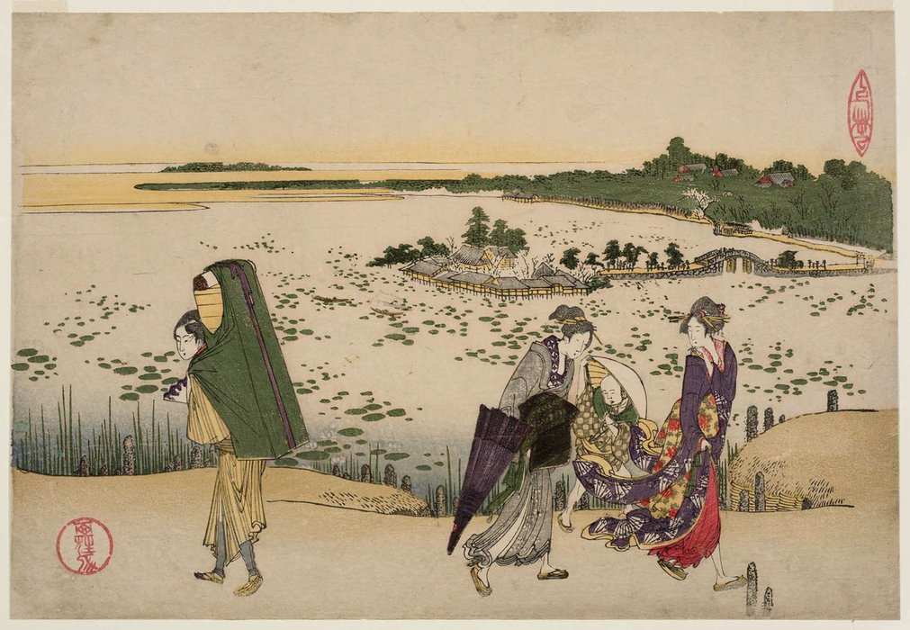Ueno — Katsushika Hokusai