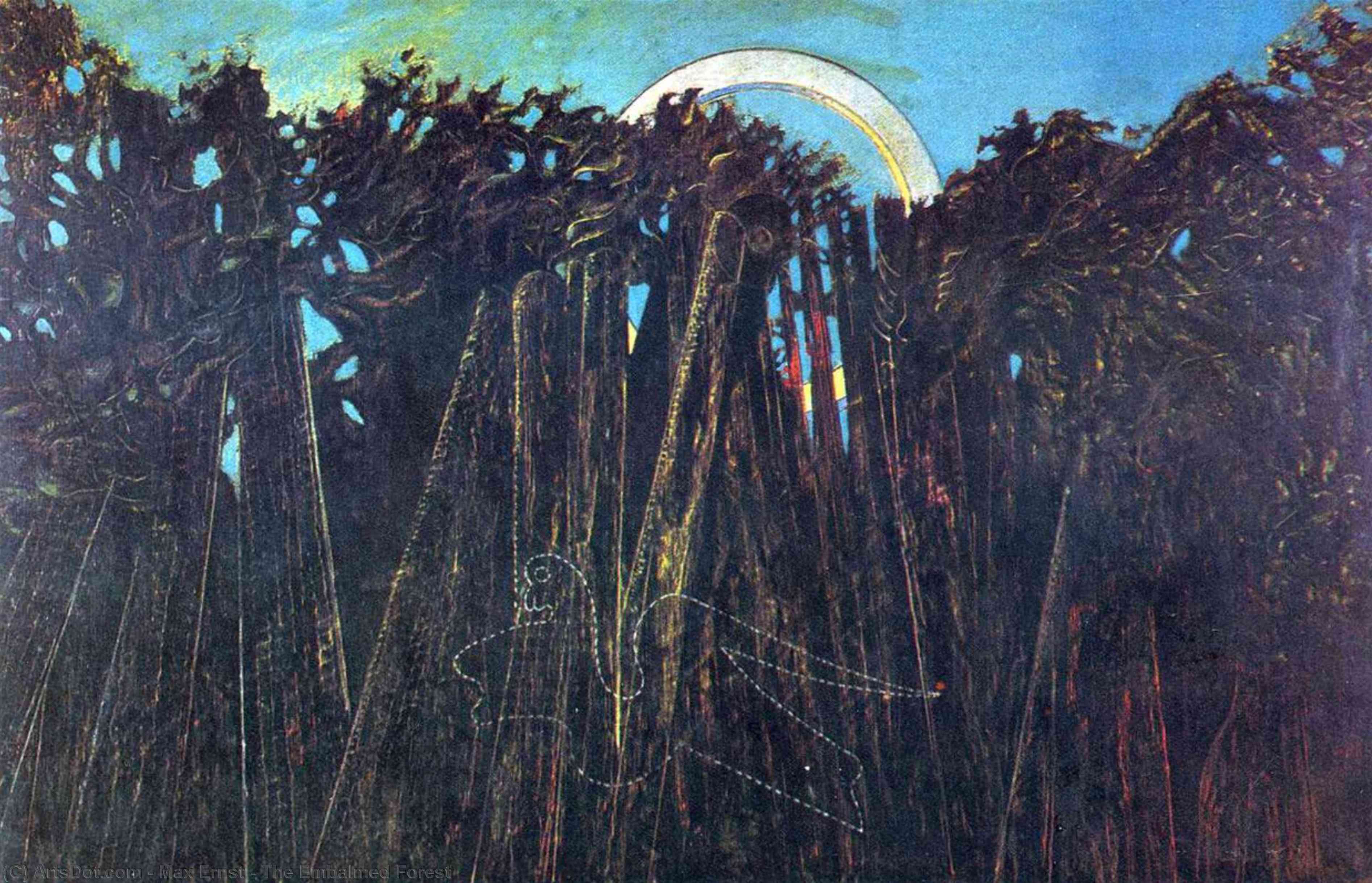 The Embalmed Forest — Макс Эрнст
