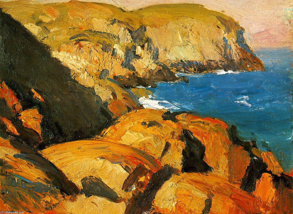 Blackhead, Monhegan — エドワード・ホッパー