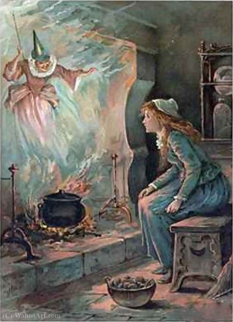 Cinderella And The Fairy Godmother — Ambrose Dudley