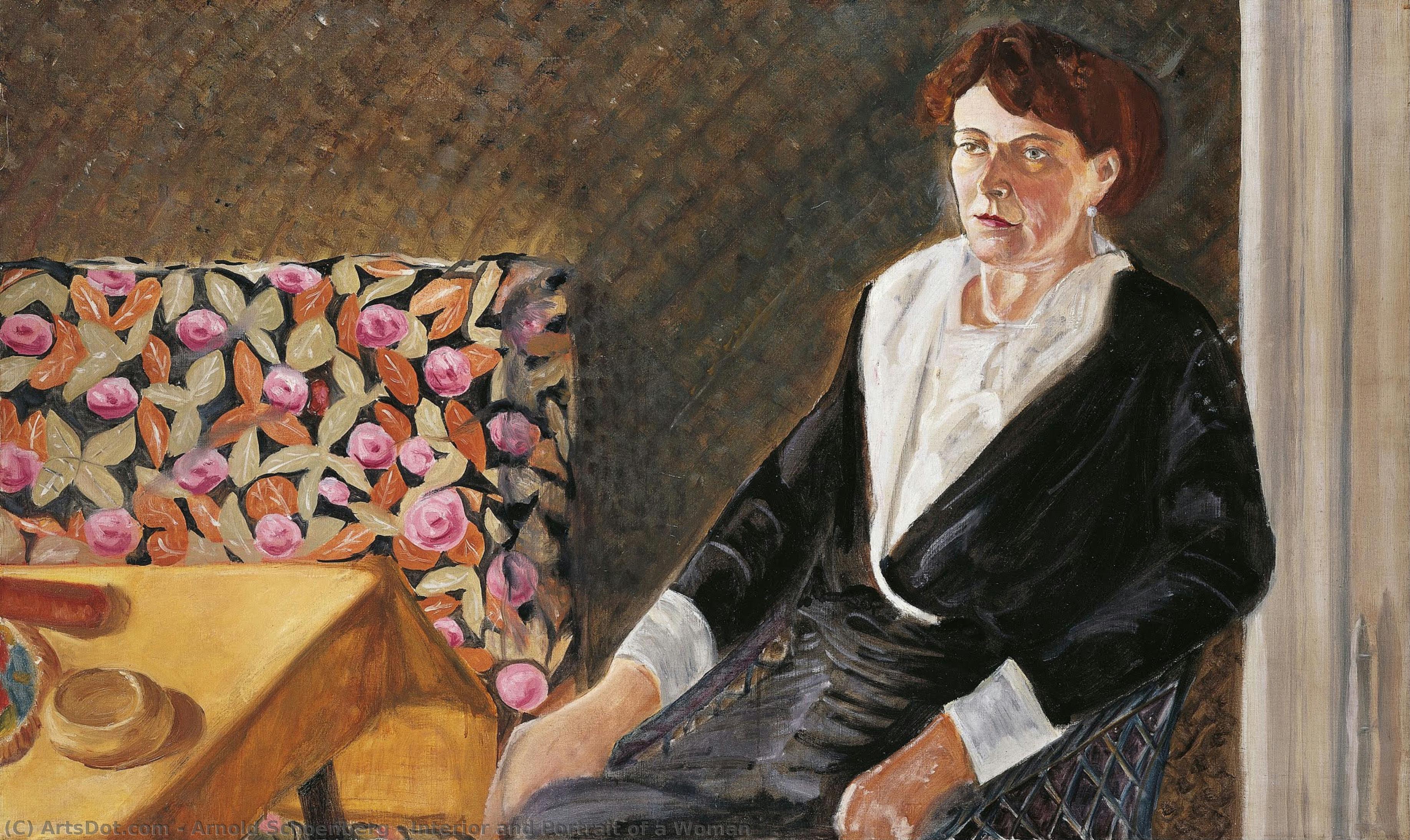 Interior And Portrait Of A Woman — Arnold Schoenberg