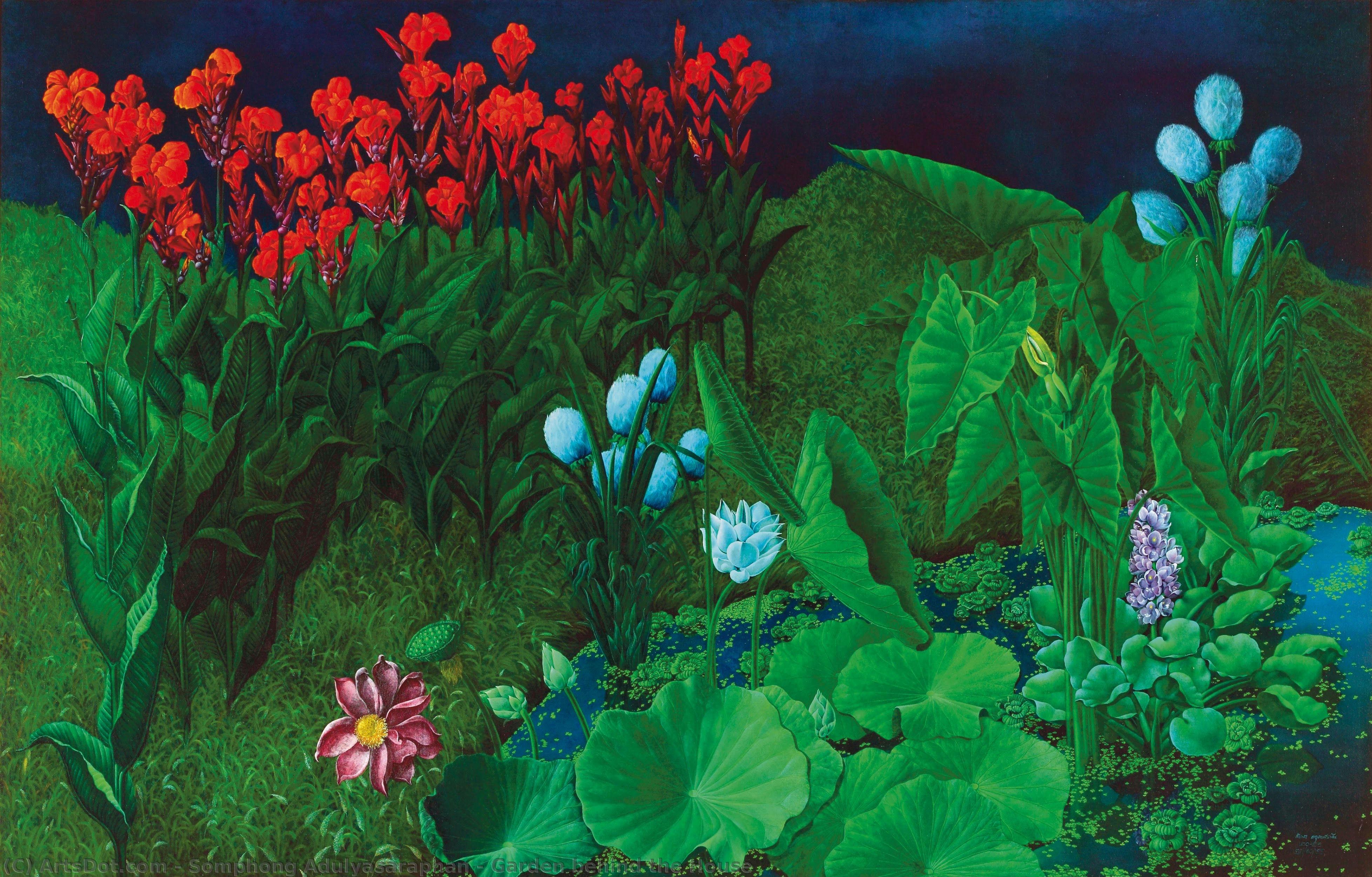 Garden Behind The House — Somphong Adulyasaraphan