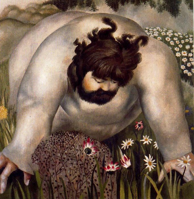 Christ In The Wilderness. Consider The Lilies — Sir Stanley Spencer