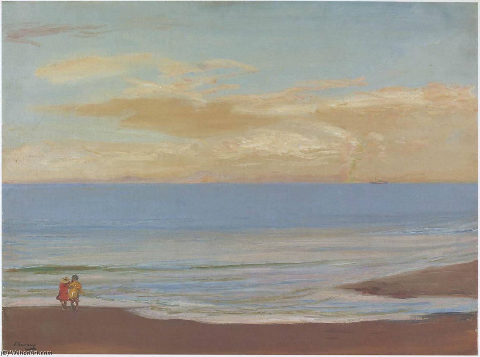 The End Of The Day, Tangier Bay — Sir John Lavery