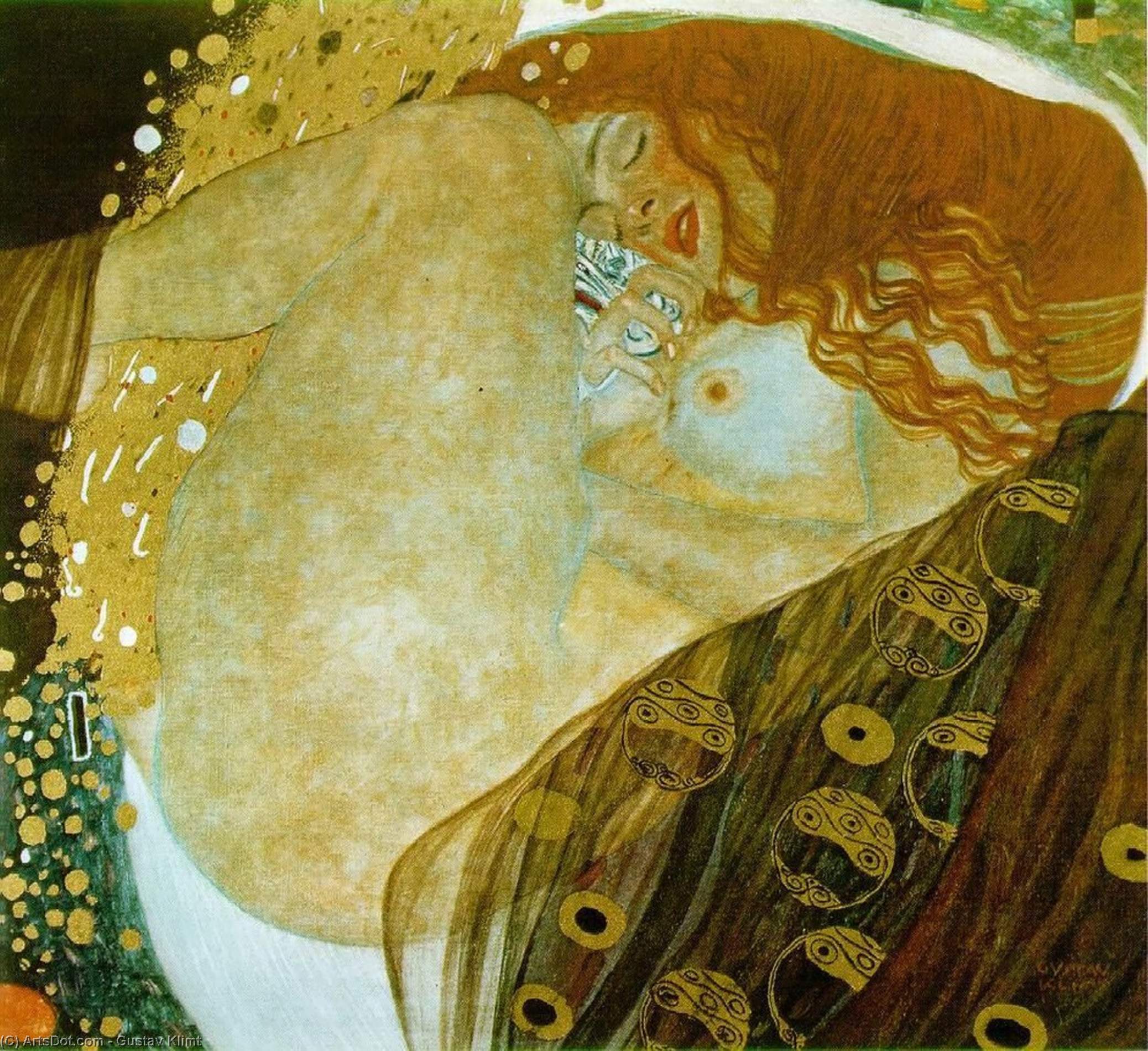 Danae — Gustav Klimt