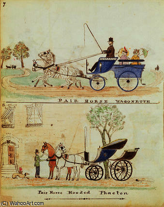 The Pair Horse Wagonette And A Phaeton — William Francis Freelove