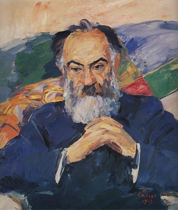 Portrait Of Academician Josef Orbeli — Martiros Sarian