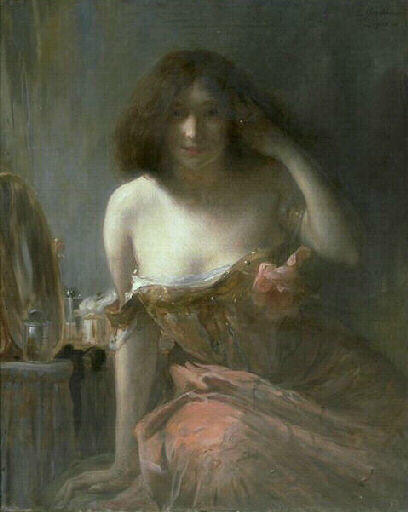 Femme À Sa Toilette — Bordes Ernest