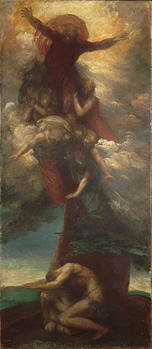 The Denunciation Of Adam And Eve — George Frederic Watts