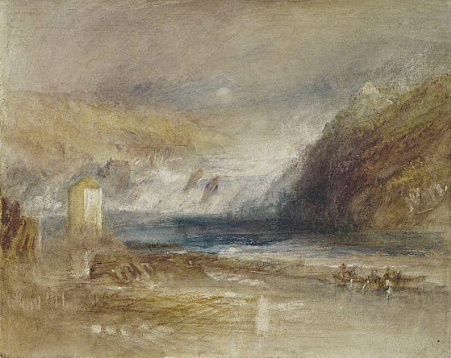 Falls Of The Rhine At Schaffhausen, Front View — Joseph Mallord William Turner