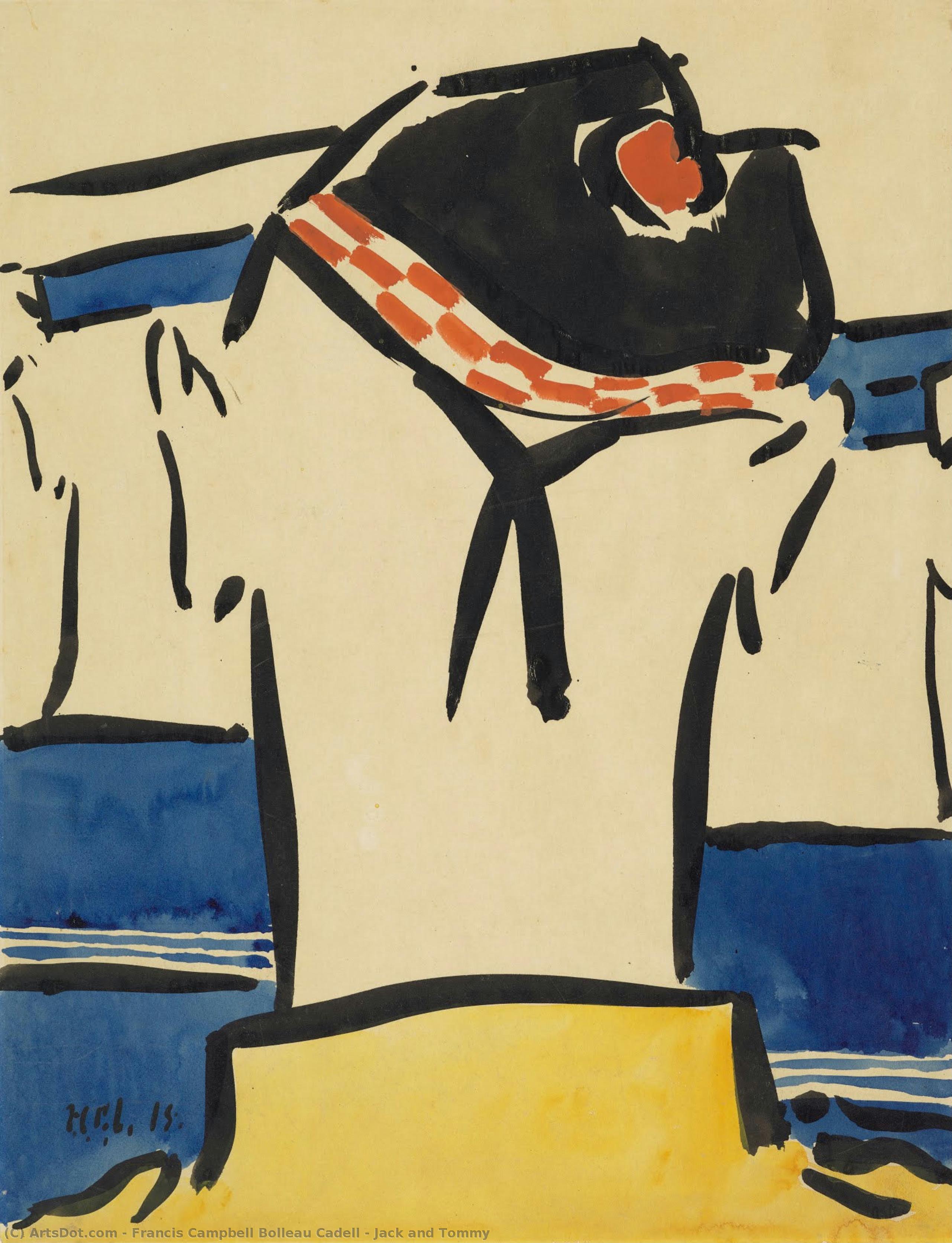 Jack And Tommy — Francis Campbell Bolleau Cadell