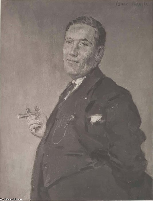 Portrait Of The Architect Jan Wils - — Isaac Lazarus Israels