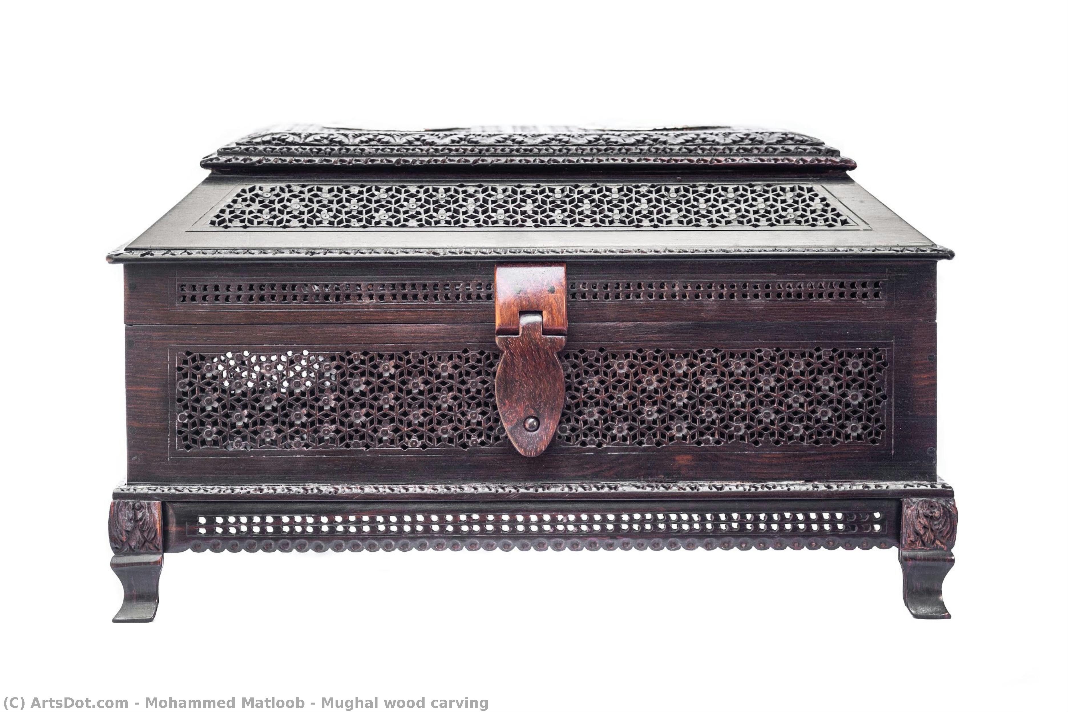 Mughal Wood Carving — Mohammed Matloob