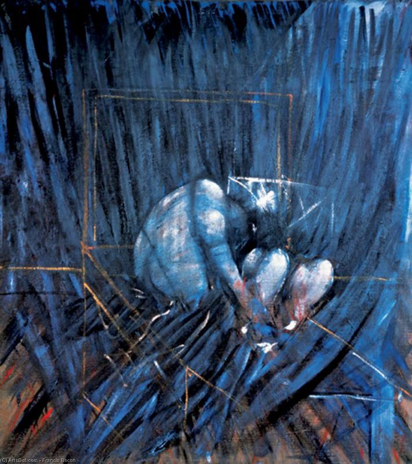 Two Figures In The Grass — Бэкон