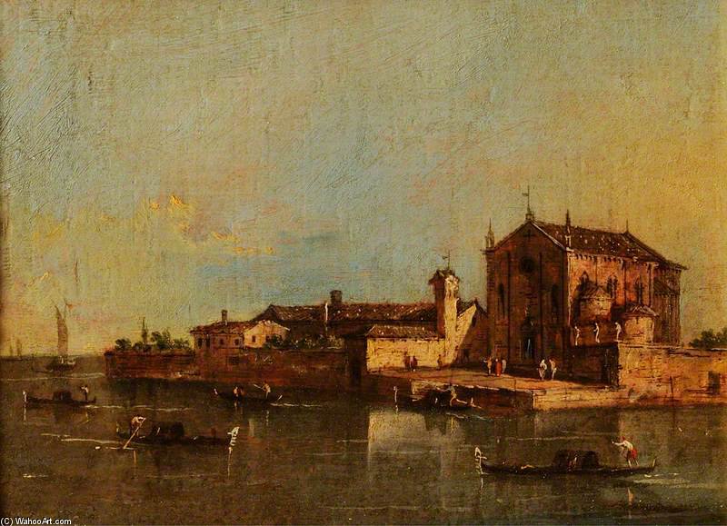 View Of The Island Of San Cristoforo, Venice — Giacomo Piazzetta