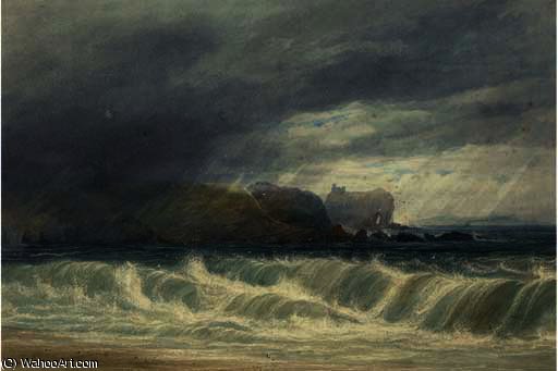 Red Bay Castle, Co. Antrim — Andrew Nicholl