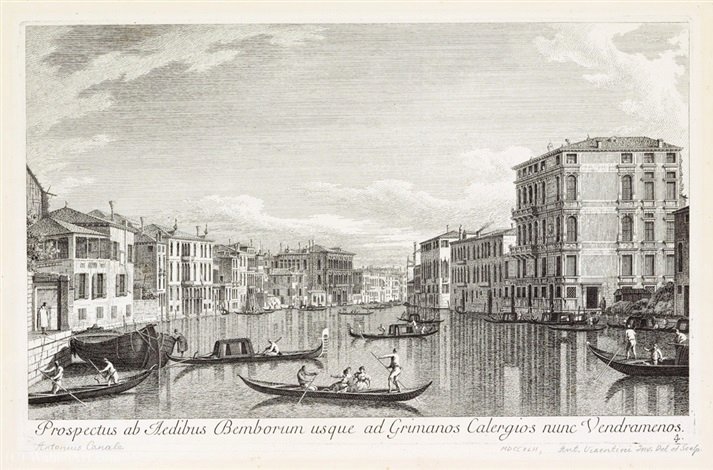 Look Forward To The Offices Of Bemba To Grimanus Calergios Now Vendramenus — Antonio Visentini