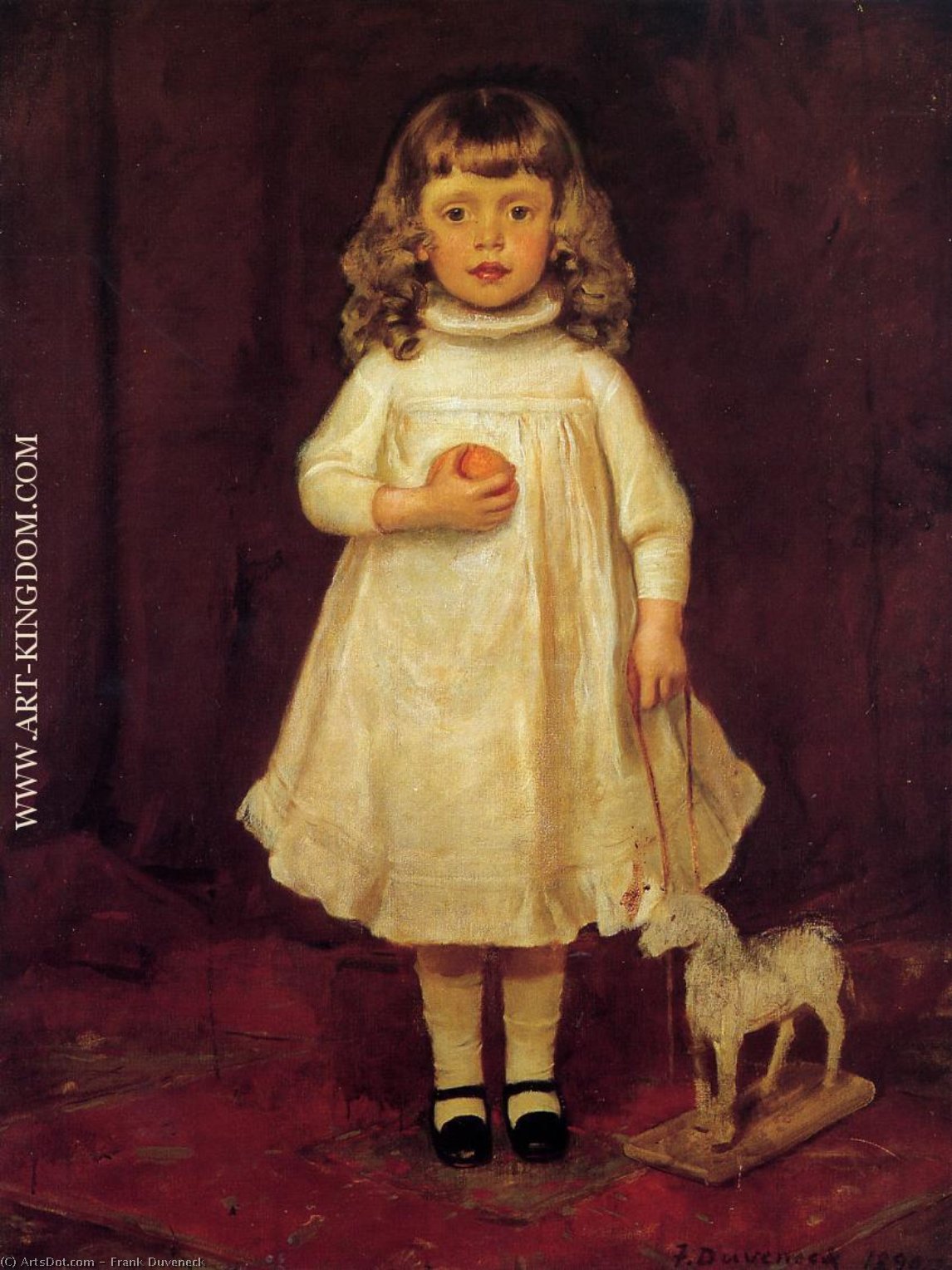 F. B. Duveneck As A Child — Frank Duveneck