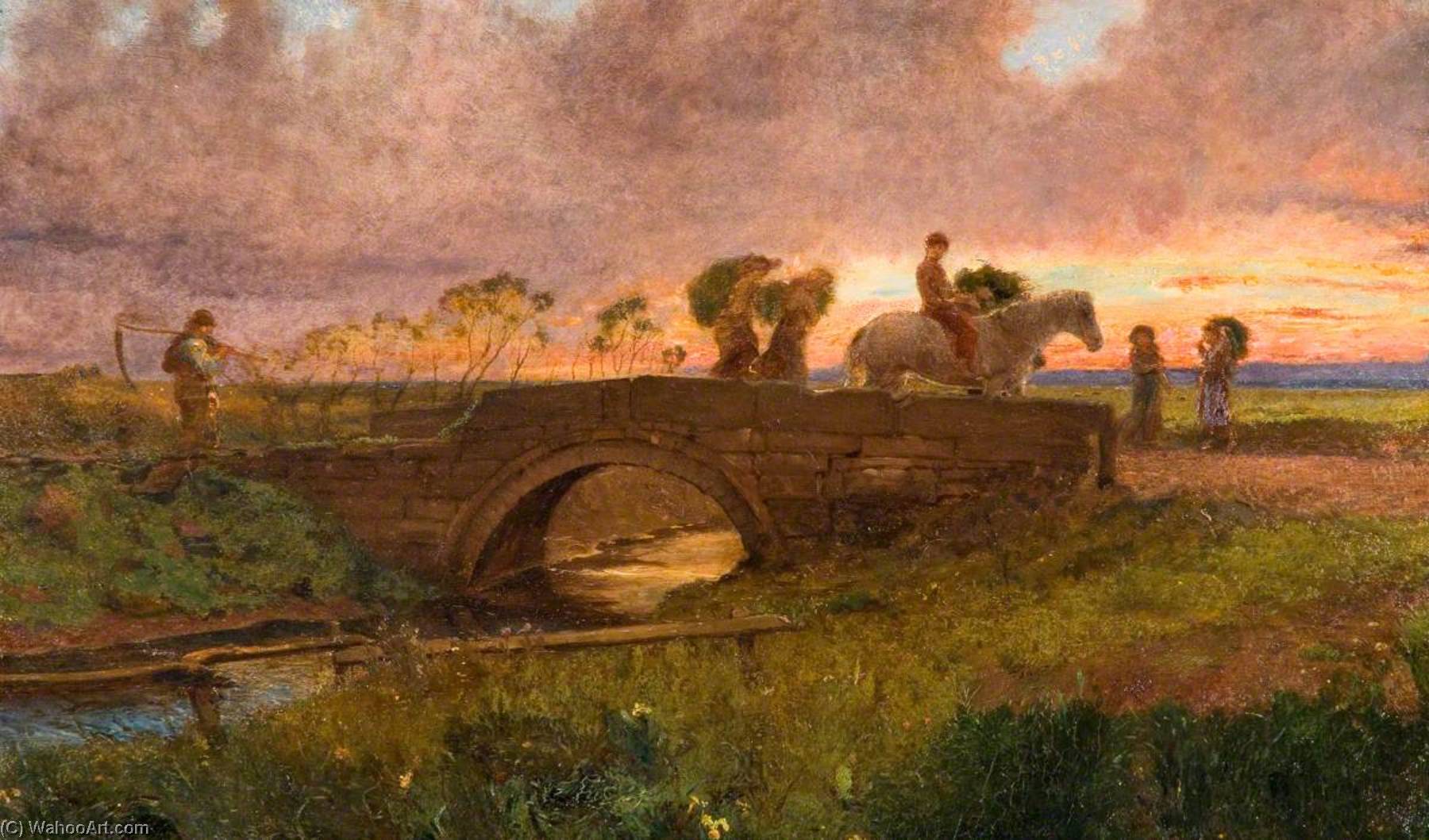 Evening, Near Southport — George Heming Mason