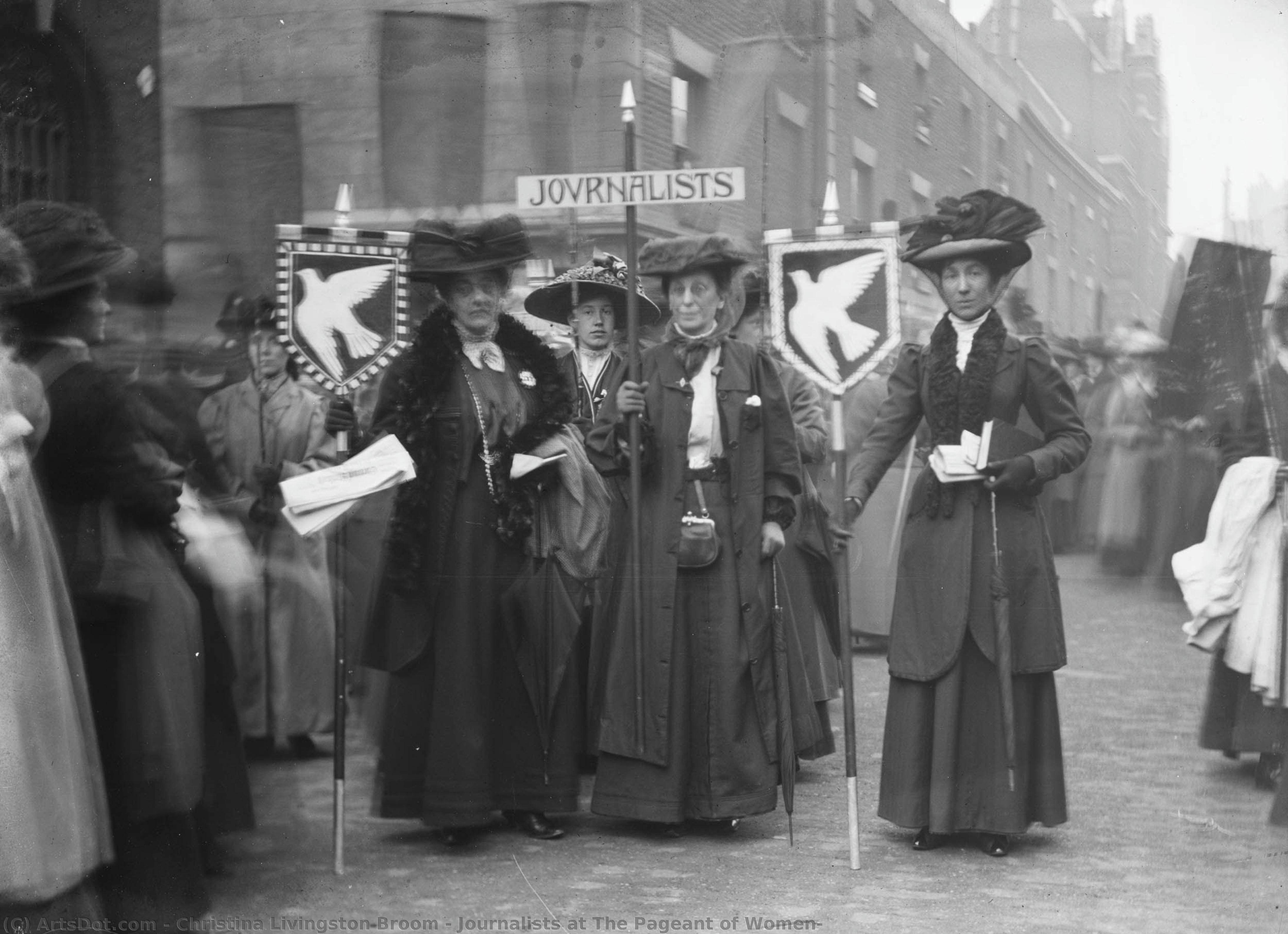 Journalists At The Pageant Of Women — Kristina Livinston Brum