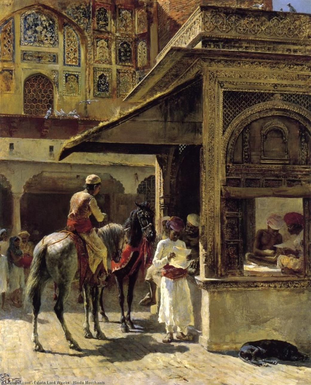 Hindu Merchants — Edwin Lord Viks