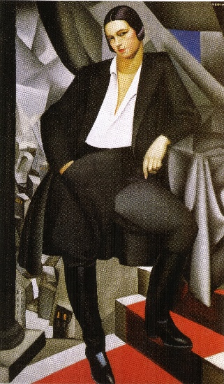 Portrait Of The Duchess Of Hall — Tamara De Lempicka