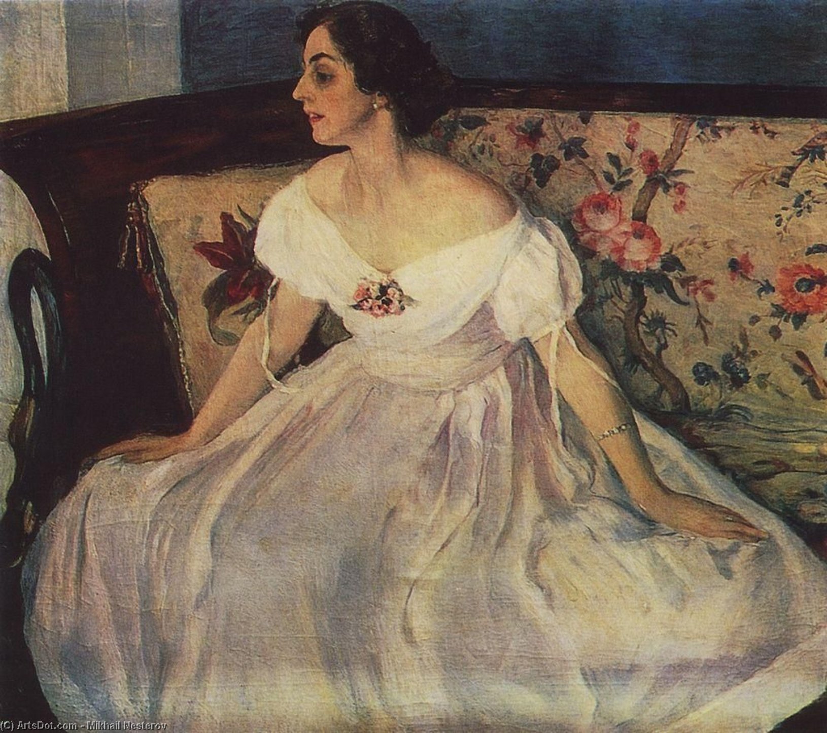 Portrait Of V. M. Nesterova — Mikhail Nesterov