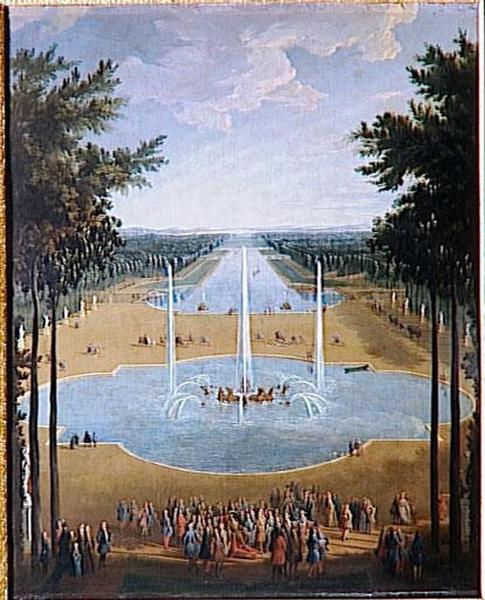Le Bassin D'apollon Et Le Grand Canal De Versailles — Martin Pierre Denis (martin Le Jeune)