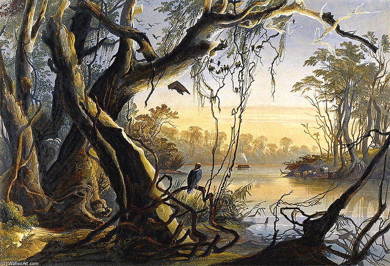 Mouth Of Fox River — Karl Bodmer