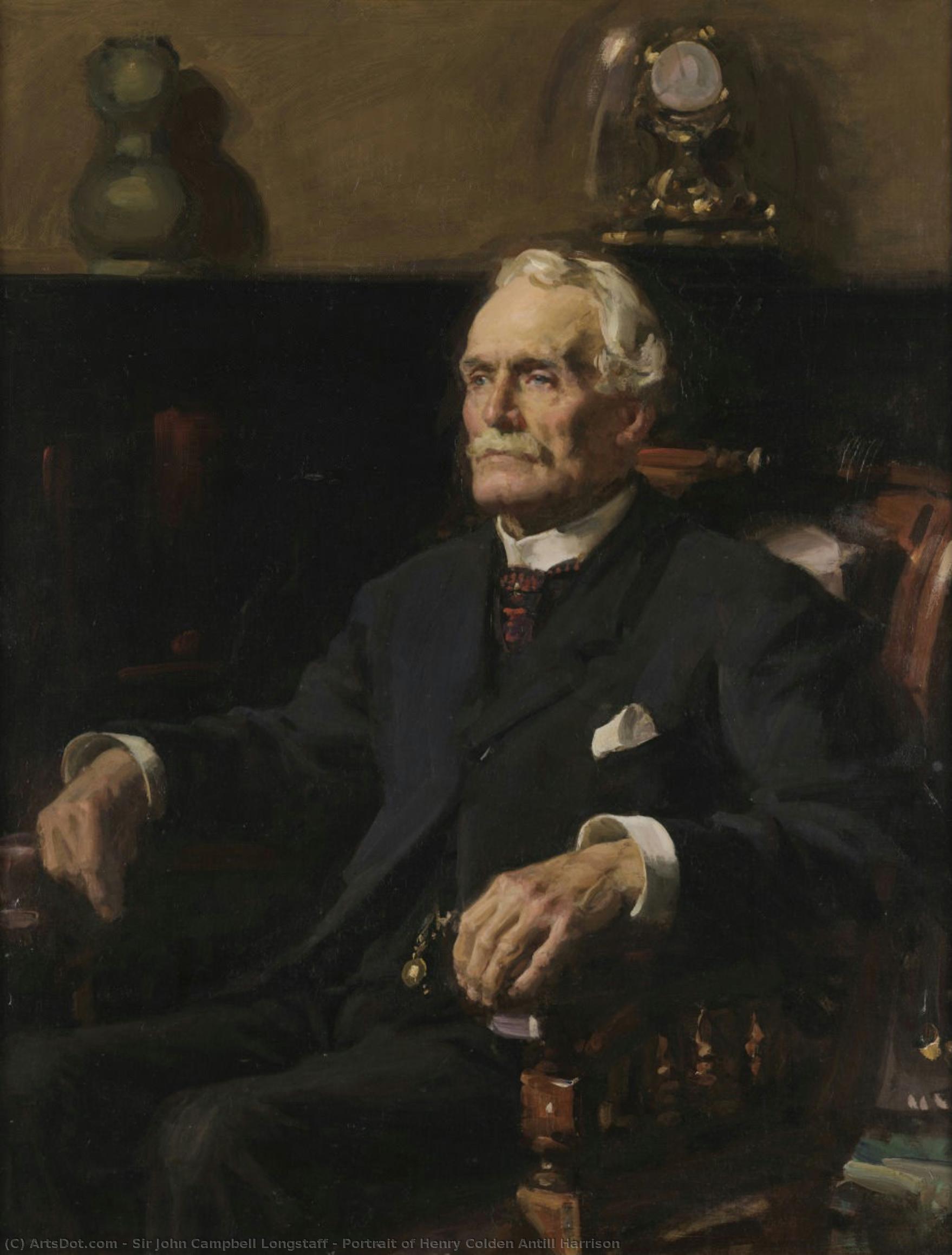 Portrait Of Henry Colden Antill Harrison — Sir John Longstaff