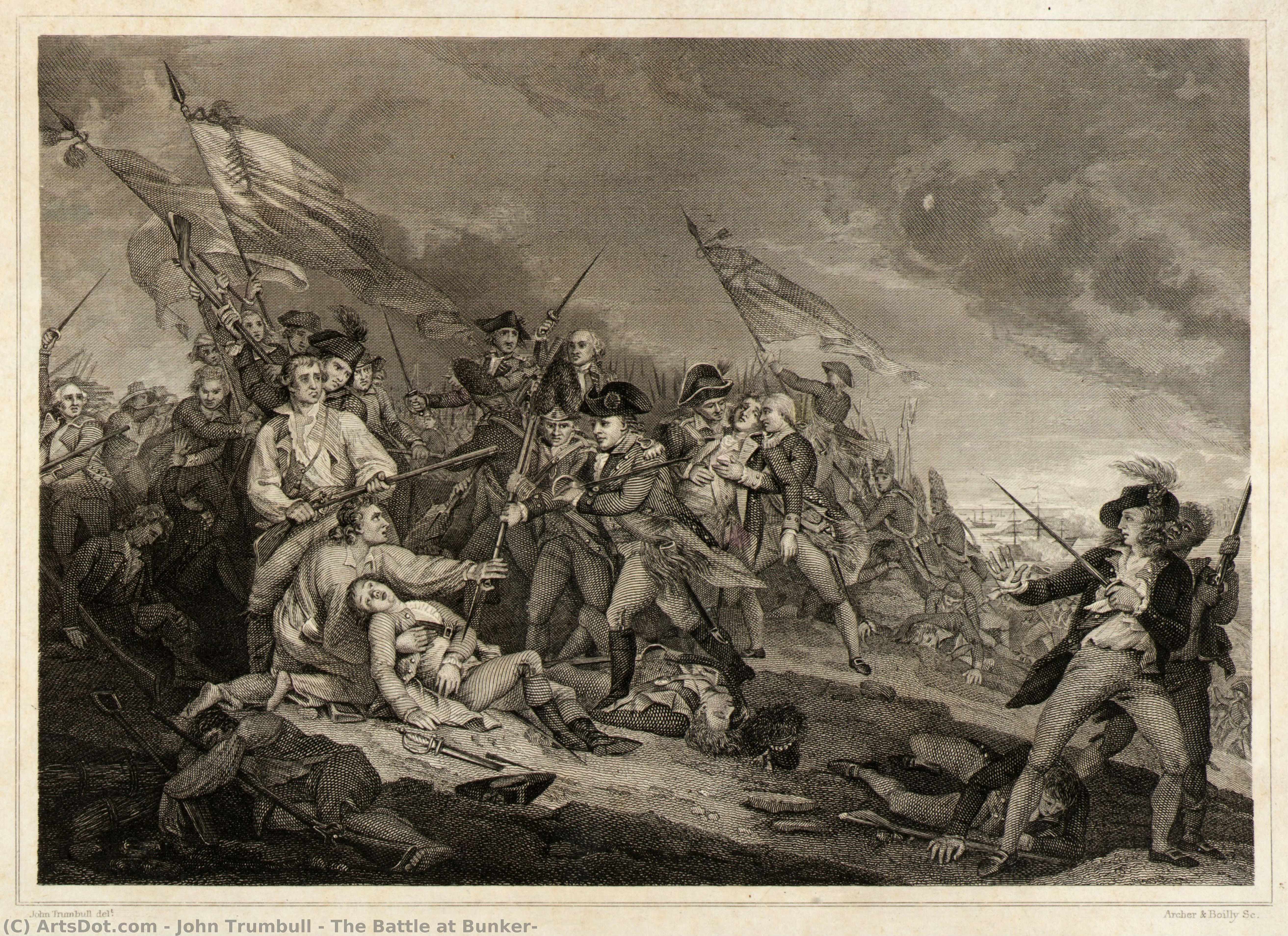 The Battle At Bunker — Художник Революции