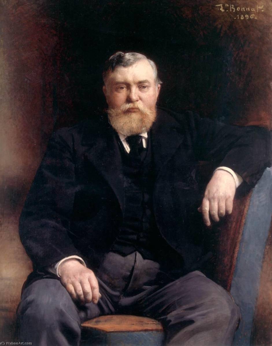 Portrait Of Prince Viacheslav Tenishev — Léon Joseph Florentin Bonnat