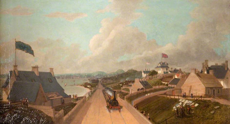 The Opening Of The Dundee And Arbroath Railway, 1838 — George M Macgillivray