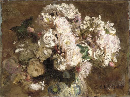Flowers In A Vase — Sir George Clausen