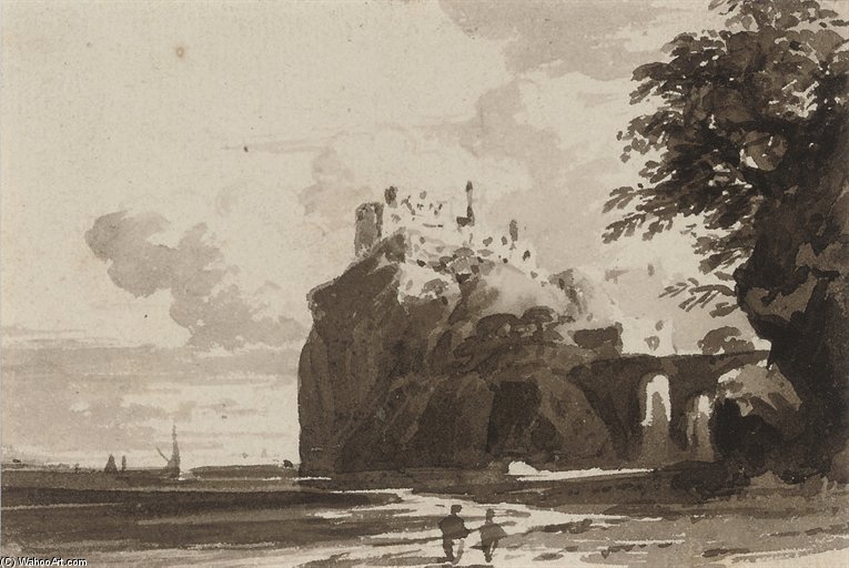 A Castle On A Rocky Promontory — John Varley I (the Older)