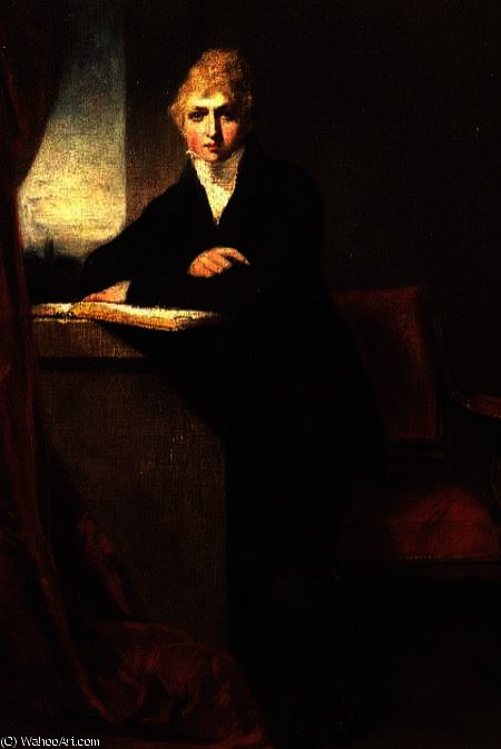Portrait Of Charles Townley In An Interior — William Owen