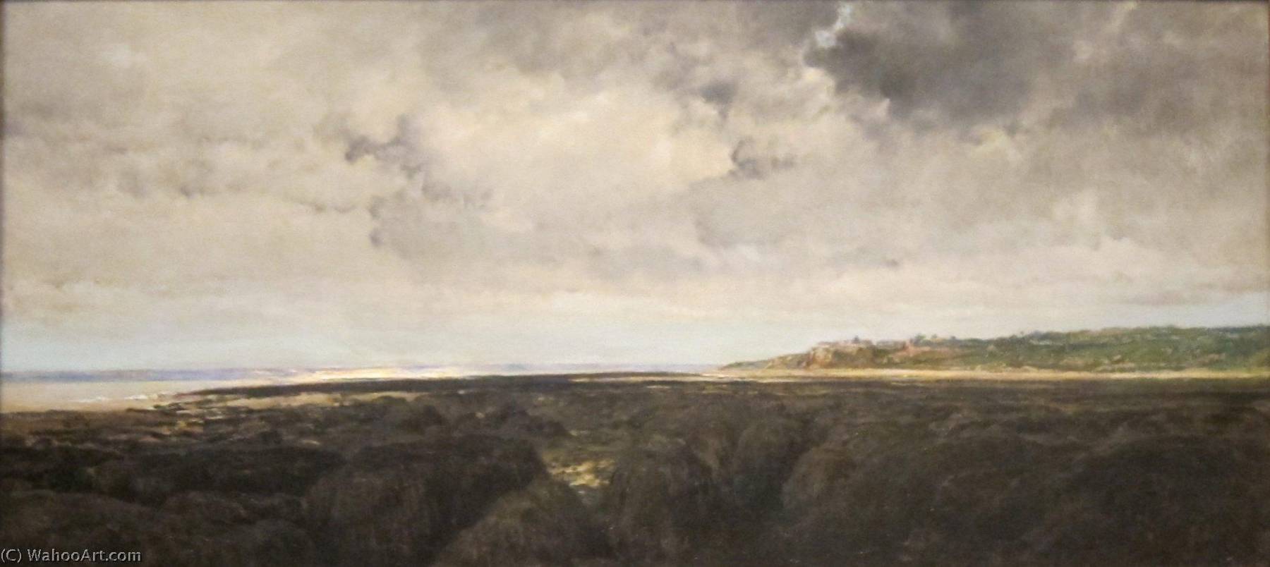 English Villerville Seen From Le Ratier — Charles-françois Daubigny