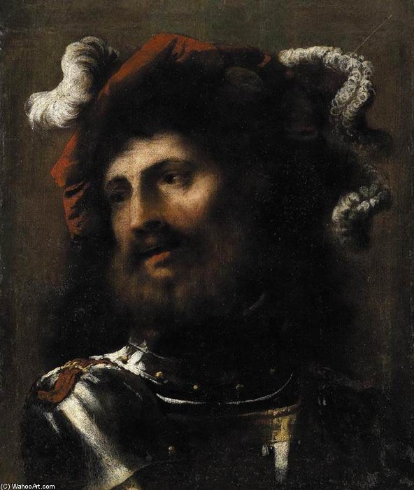 Portrait Of A Man In Armour — Pietro Della Vecchia
