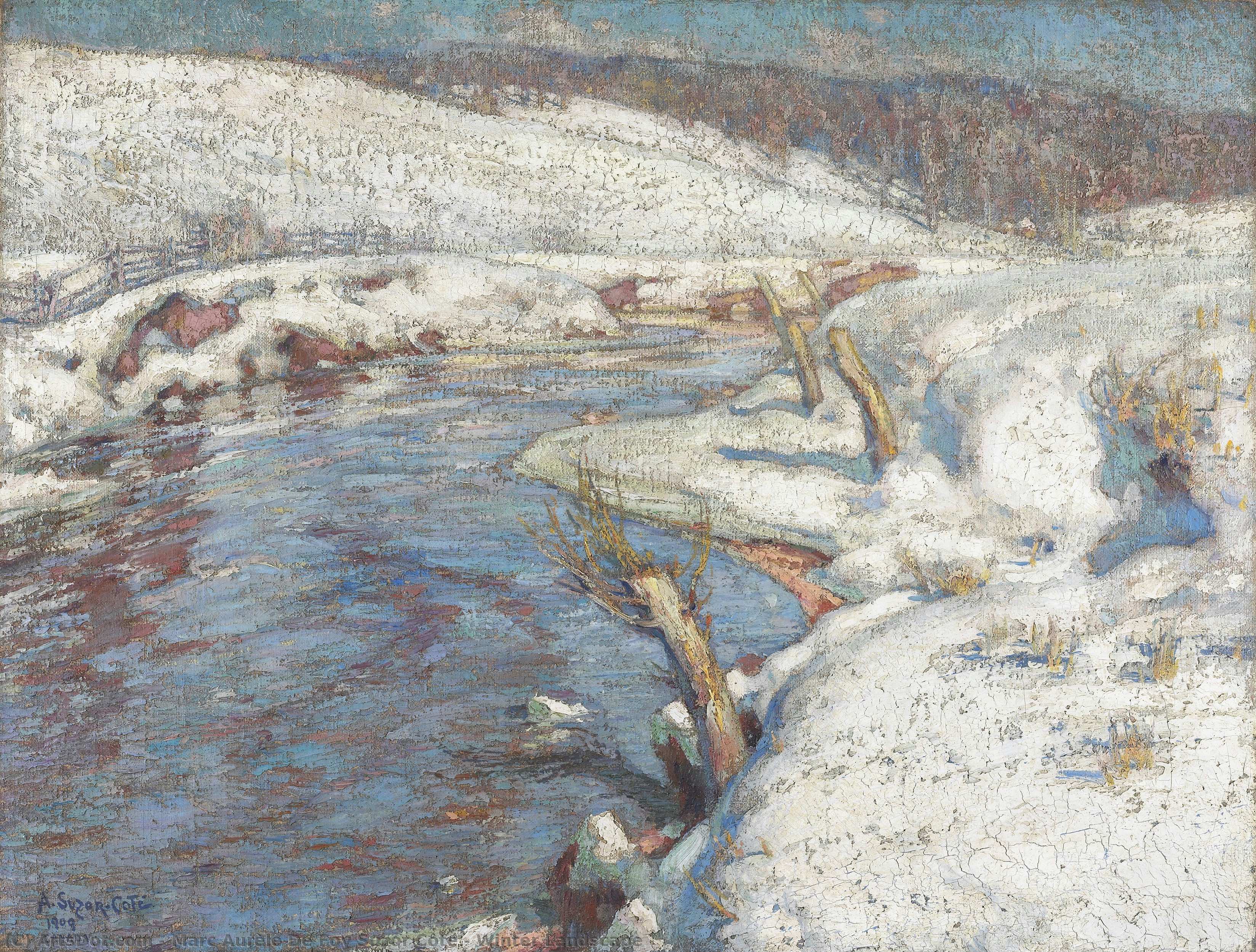 Winter Landscape — Marc-aurèle De Foy Suzor-coté