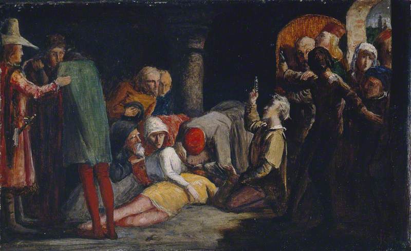 The Death Of Romeo And Juliet — Sir John Everett Millais