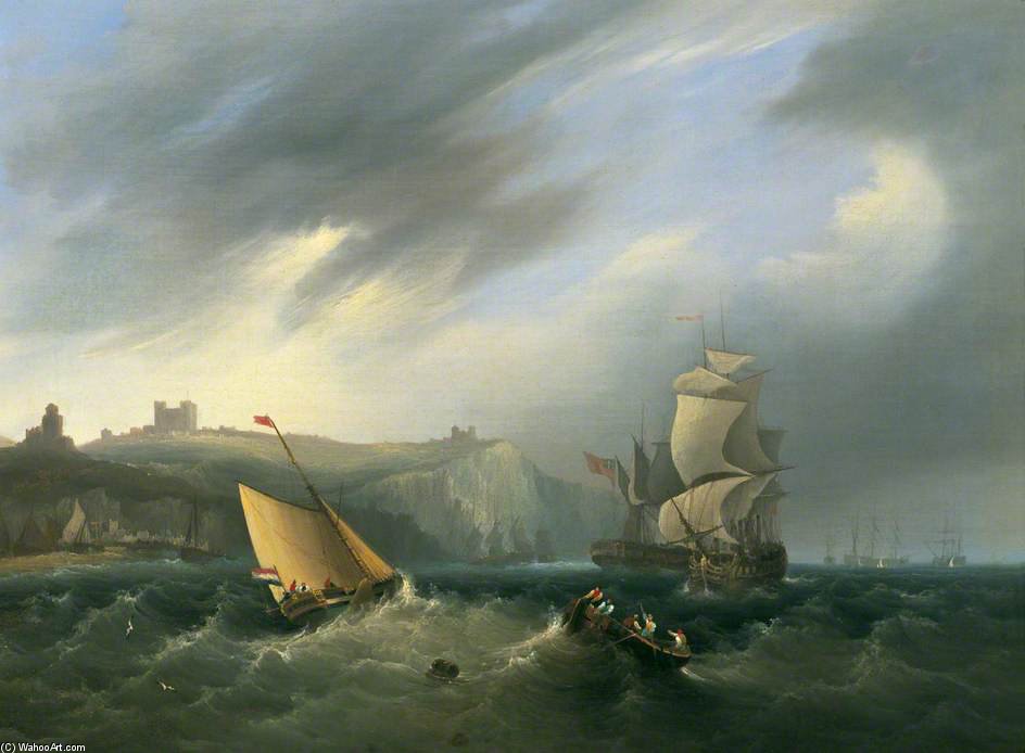 Shipping Off Dover — Frederick Calvert